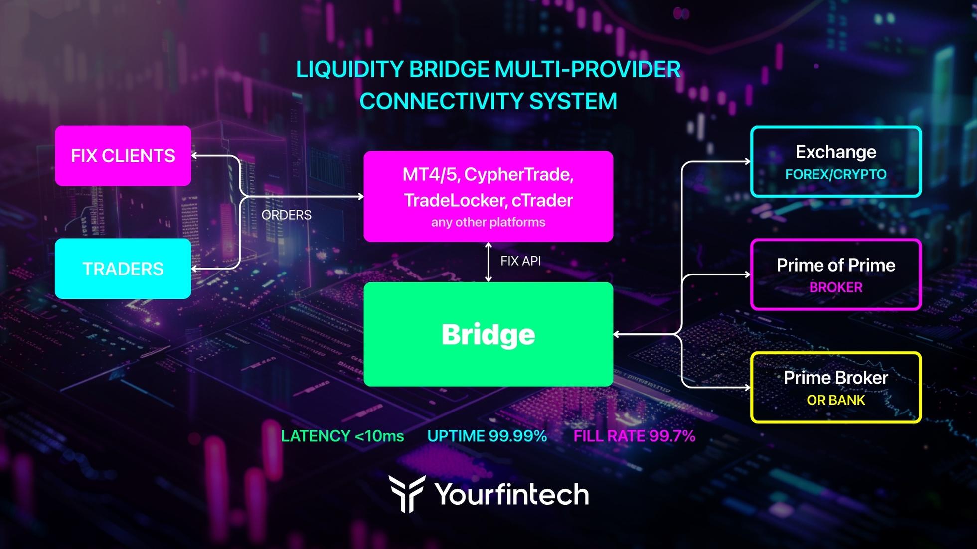 Liquidity Bridge Multi-Provider Connectivity System